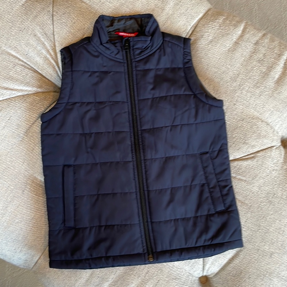 Lightly Insulated puffer Navy Vest